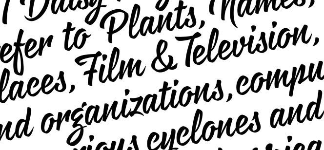 Rukola font