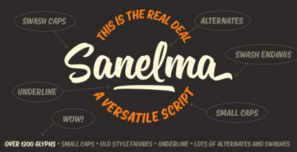 Sanelma font