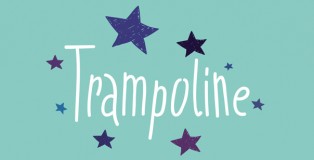 Trampoline font