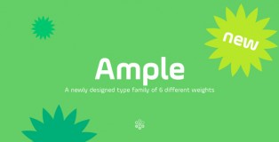 Ample font