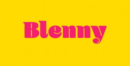 Blenny font