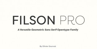 Filson Pro font
