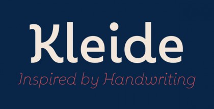 Kleide font