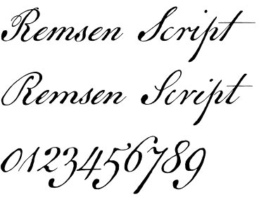 Remsen Script