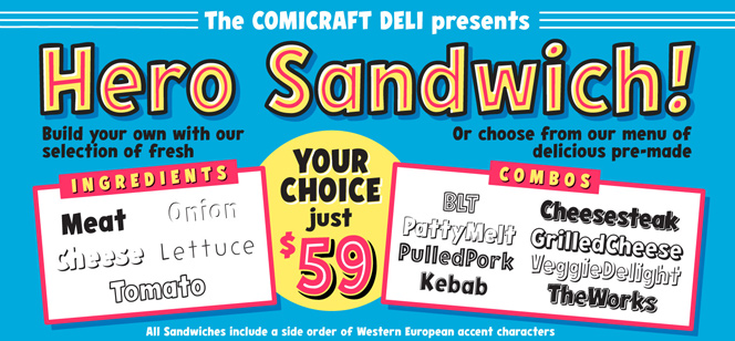 Hero Sandwich Combos