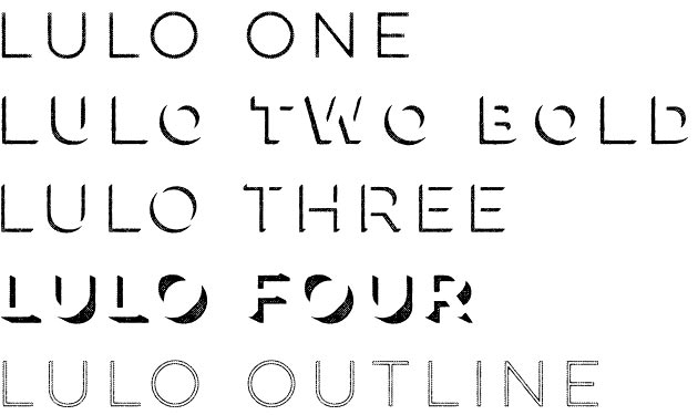 Lulo font