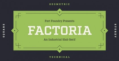 Factoria font