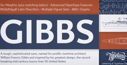 Gibbs font