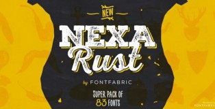 Nexa Rust font