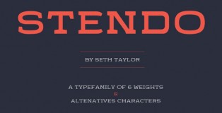 Stendo font