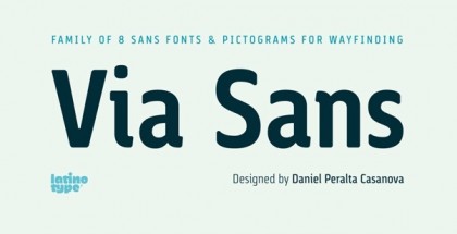 Via Sans font