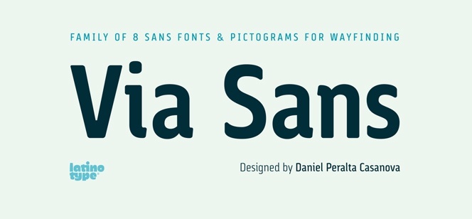 Via Sans font