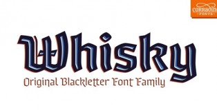 Whisky font