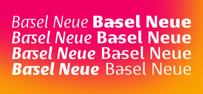 Basel Neue font