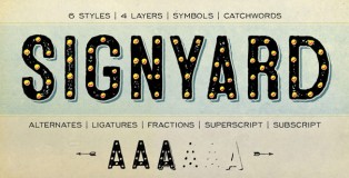 Signyard font