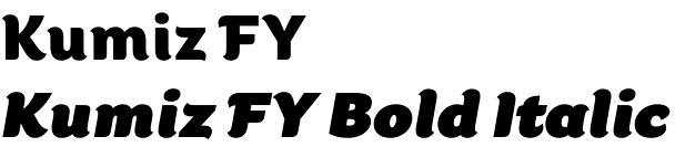 Kumiz FY font