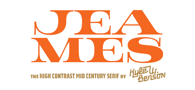 Jeames font