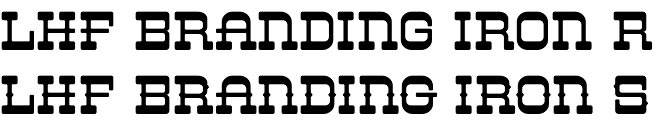 LHF Branding Iron