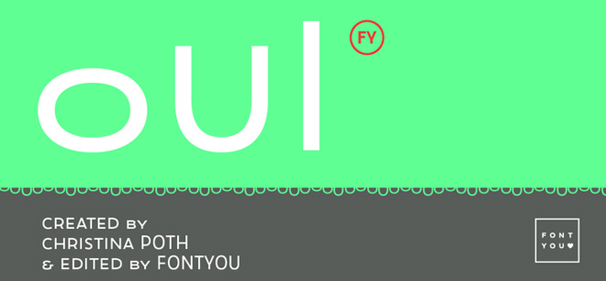 Oui FY font