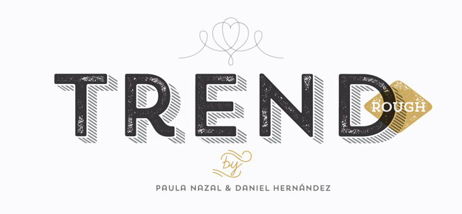 Trend Rough font