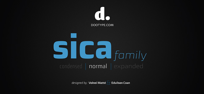 Sica font