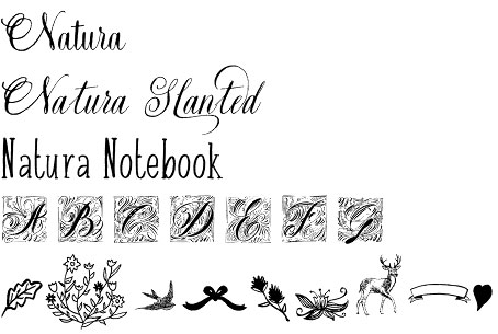 Natura font