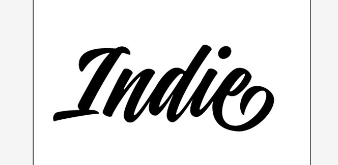 Indie font
