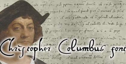 Columbus handwriting