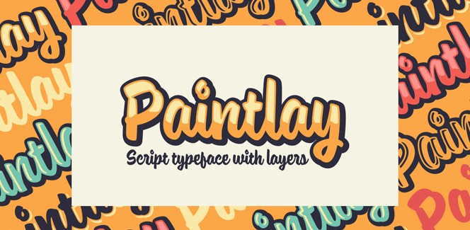 Paintlay typeface