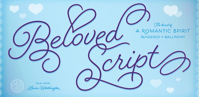 Beloved font