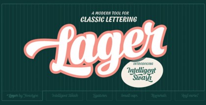 Lager typeface