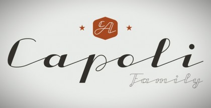 CA Capoli font