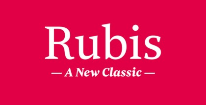 Rubis font