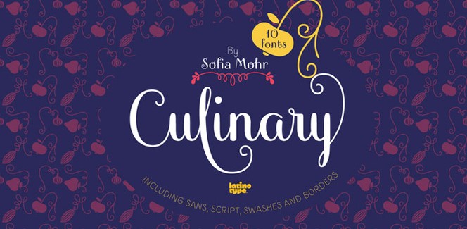 Culinary font