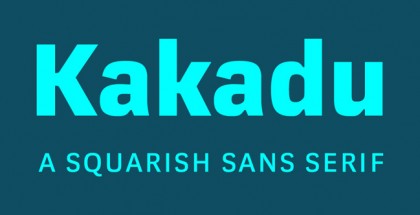 Kakadu typeface