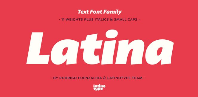 Latina font