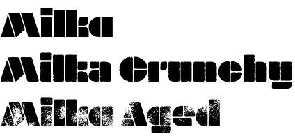 Milka typeface