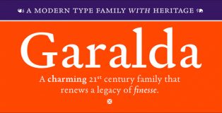 Garalda typeface