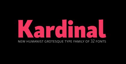 Kardinal typeface