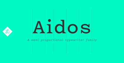 Aidos typeface